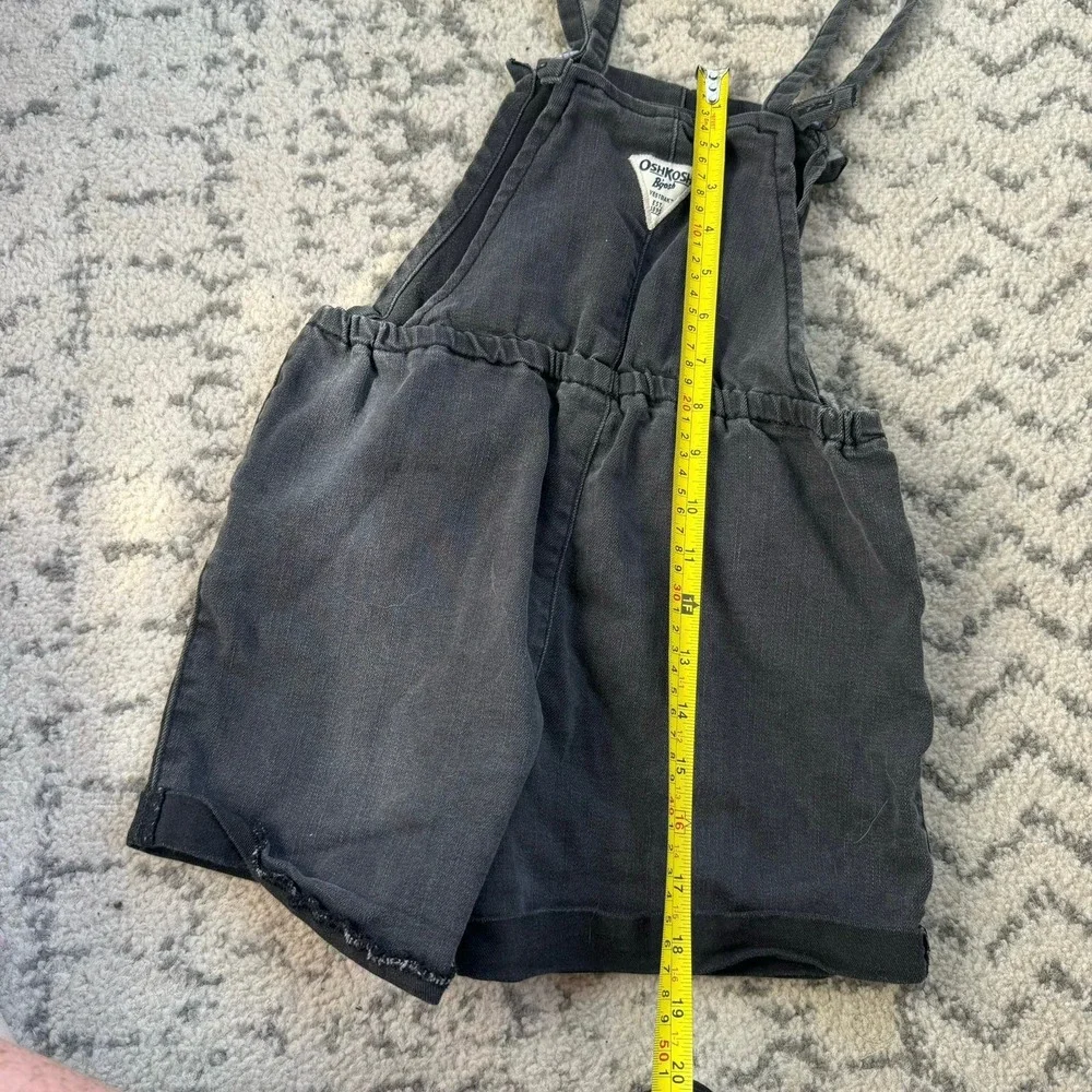Osh Kosh Black Back Cross Romper
